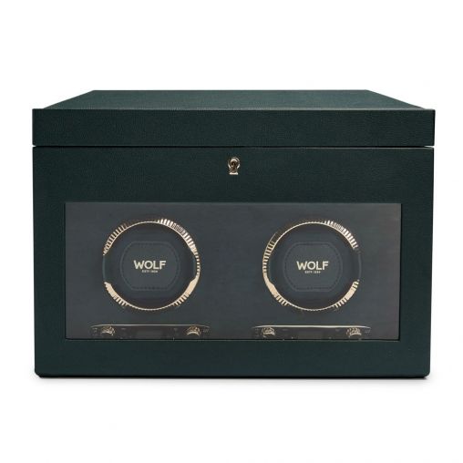 Green Double Watch Winder 792241 TIME MOVER , Сейфы, шахматы  Wolf