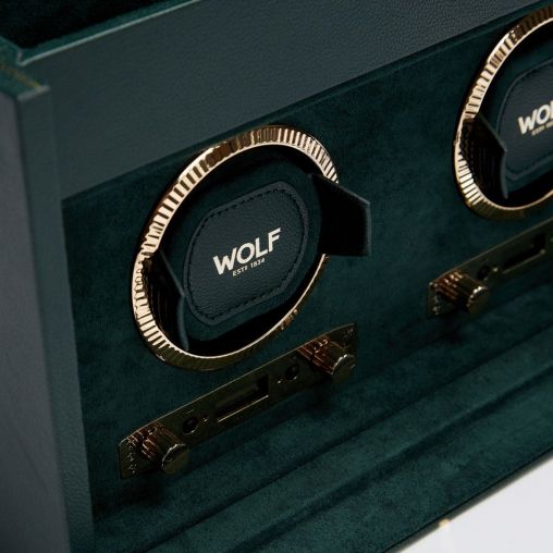 Green Double Watch Winder 792241 TIME MOVER , Сейфы, шахматы  Wolf