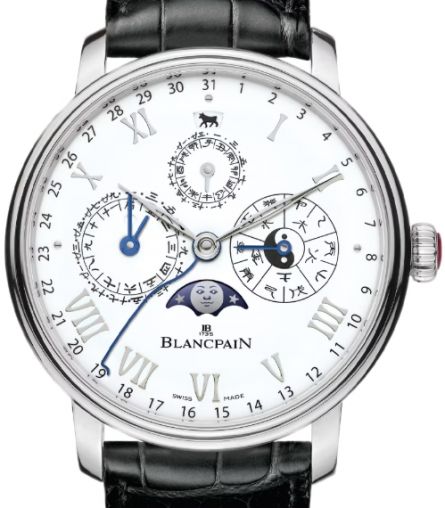 0888I 3431 55B Blancpain Villeret Complicated