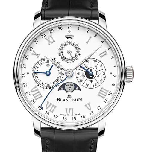 0888J 3431 55B Blancpain Villeret Complicated