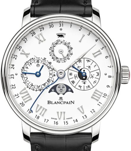 0888J 3431 55B Blancpain Villeret Complicated