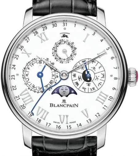 0888K 3431 55B Blancpain Villeret Complicated