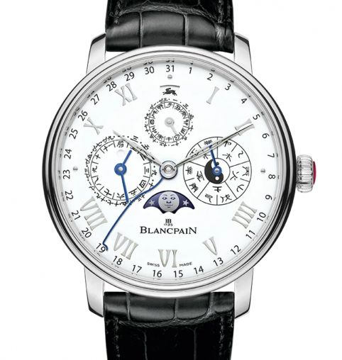 0888K 3431 55B Blancpain Villeret Complicated