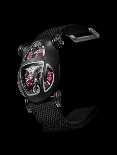 104139 steel black PVD MB&F Performance Art