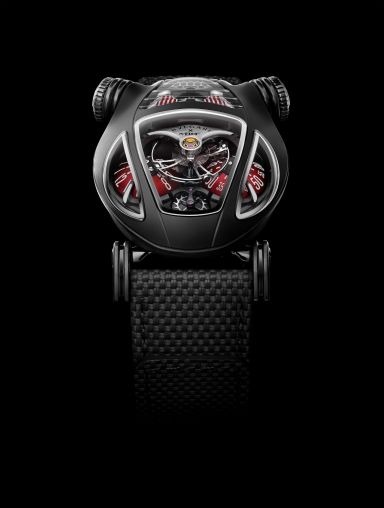 104139 steel black PVD MB&F Performance Art