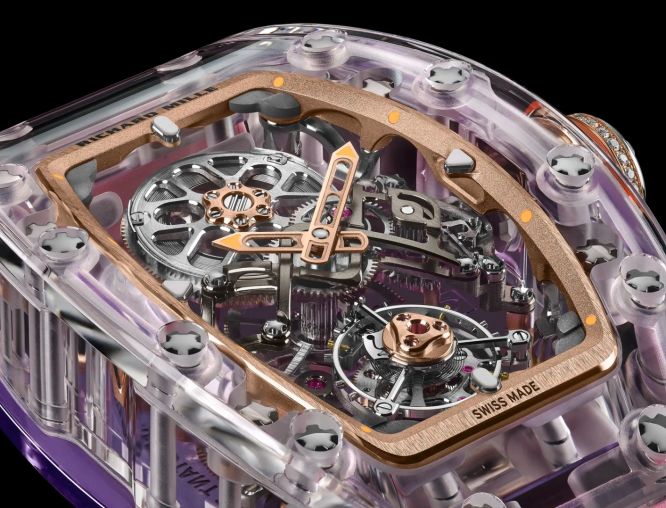 RM 75-01 pink Richard Mille Womens