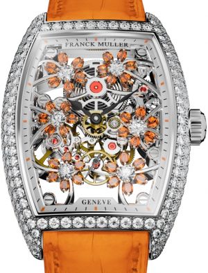 2850 S6 SQT CURVEX CUT FLOWER SA D Franck Muller Cintree Curvex