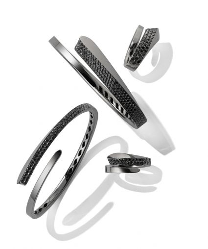 REGULAR BLACK TIE BRACELET 000-4233BK-NS Crivelli  Like