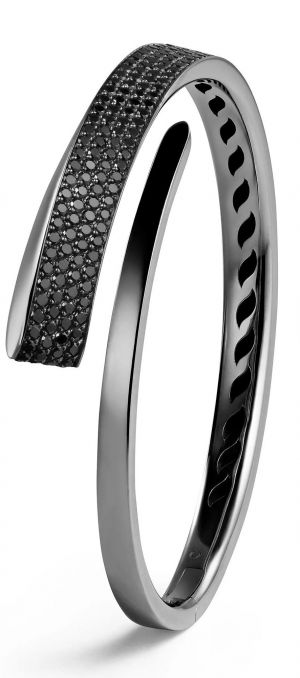 REGULAR BLACK TIE BRACELET 000-4233BK-NS Crivelli  Like