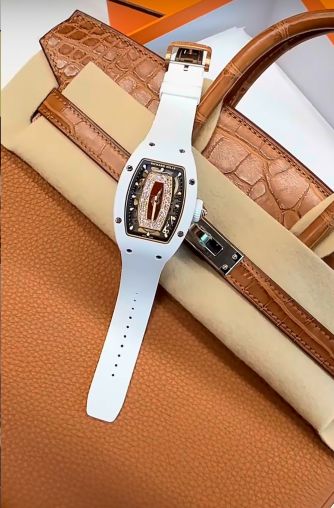 RM 07-01 White Ceramic Richard Mille Womens