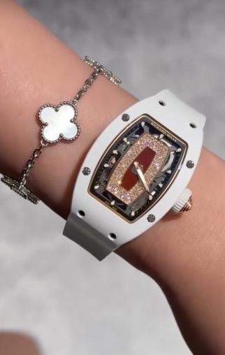 RM 07-01 White Ceramic Richard Mille Womens
