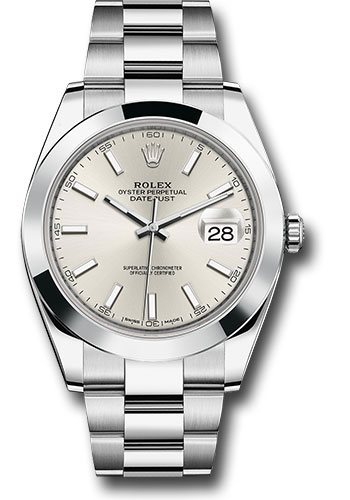 ᐈ Часы 【Rolex 126300 Silver】 Цена на 