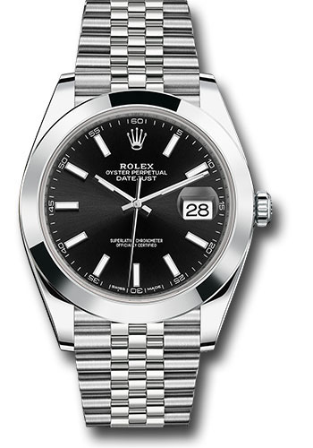 ᐈ Часы 【Rolex 126300 Black】 Цена на 