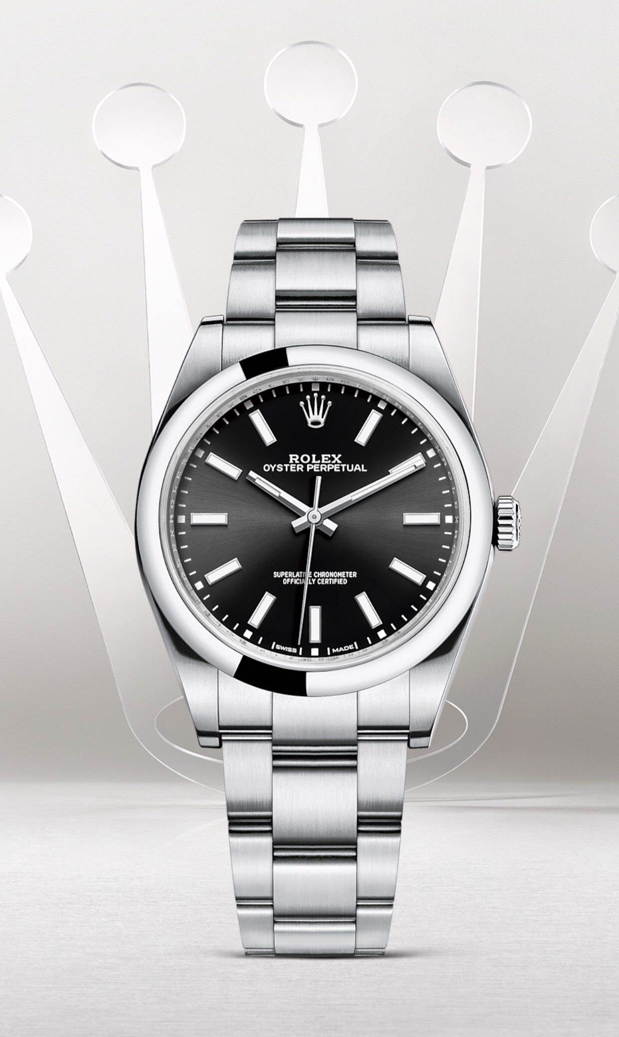 ᐈ Часы 【Rolex 114300 Black】 Цена на 