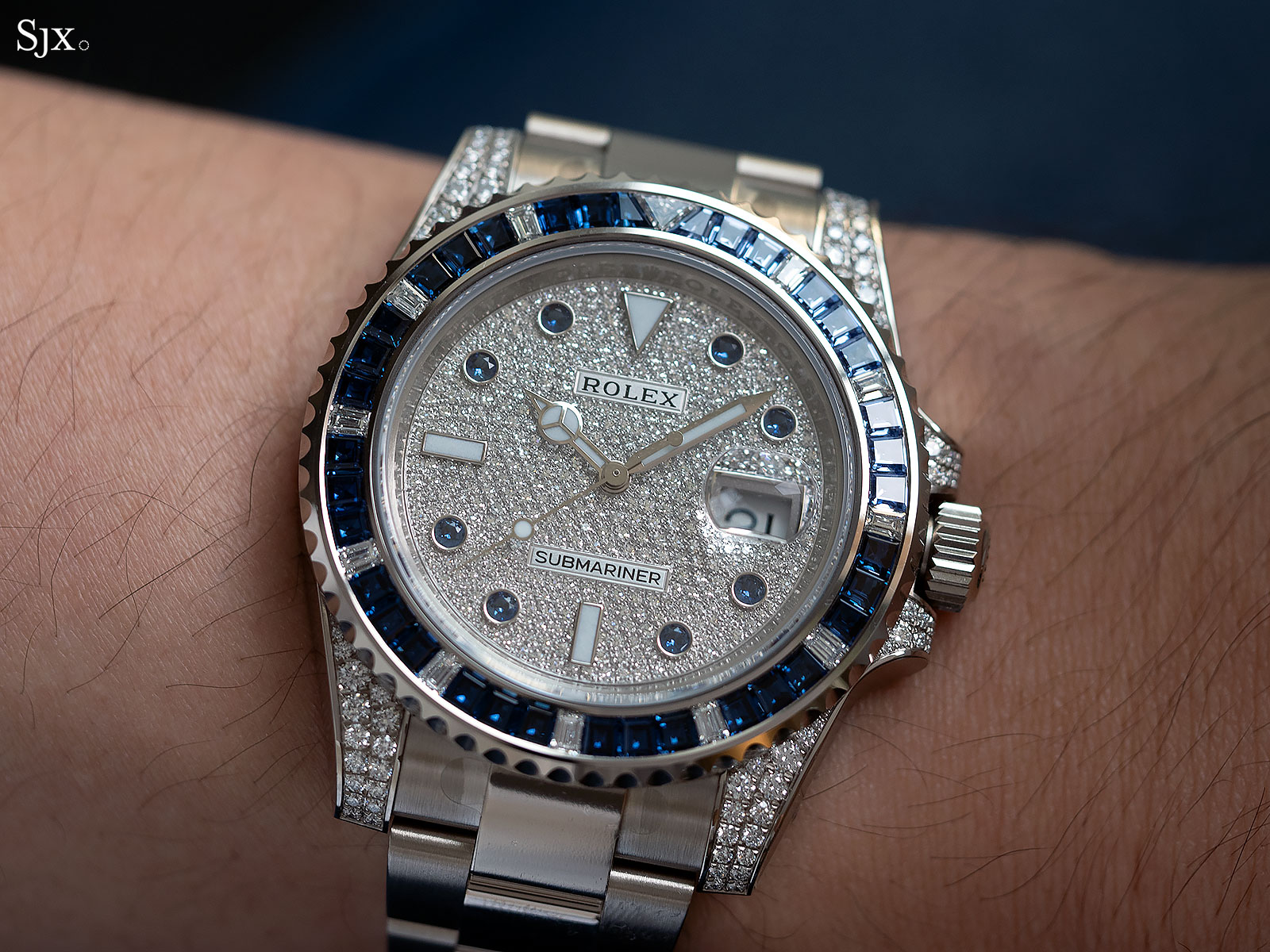 ᐈ Часы 【Rolex 116659SABR diamond pave 