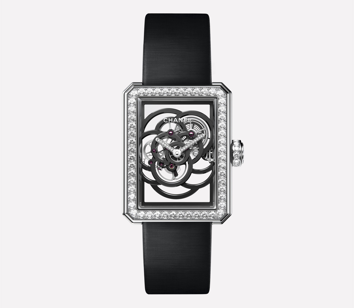 Часы Chanel Première Camélia Skeleton